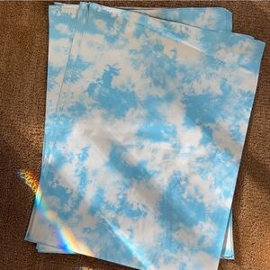 New Cloud Tie Dye Poly Mailers 10x13 Set Of 10